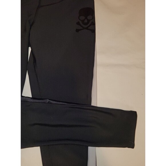 2 for $20  SOULcycle Yoga Pants Skull Black and White Size Small - Picture 2 of 6
